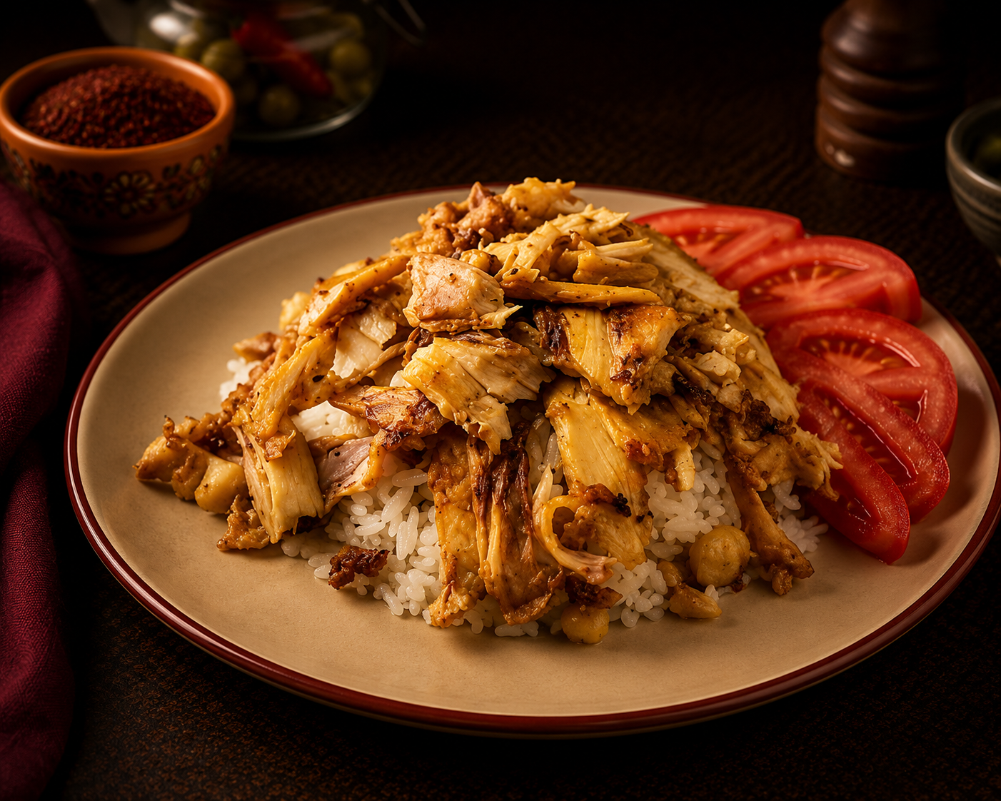 Pilav Üstü Tavuk Döner